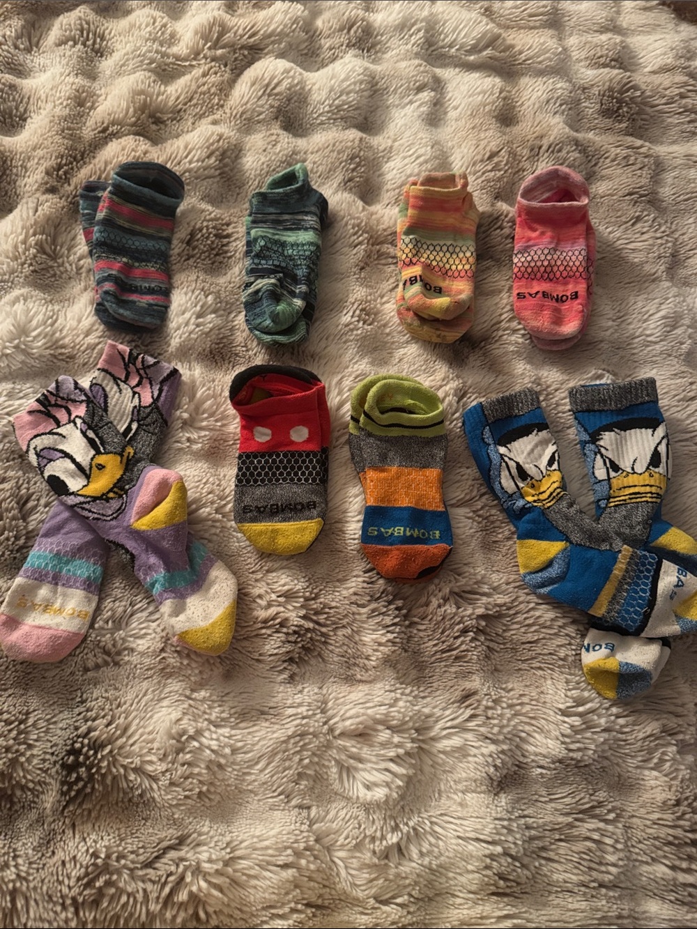 Bombas -Disney & Multicolor sock bundle